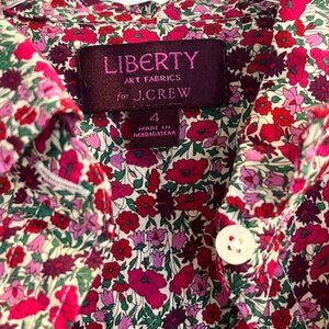 J. Crew Liberty Floral Button Down - Size 4